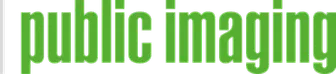 Logo von public imaging: grüne Wortmarke ohne Zusatz